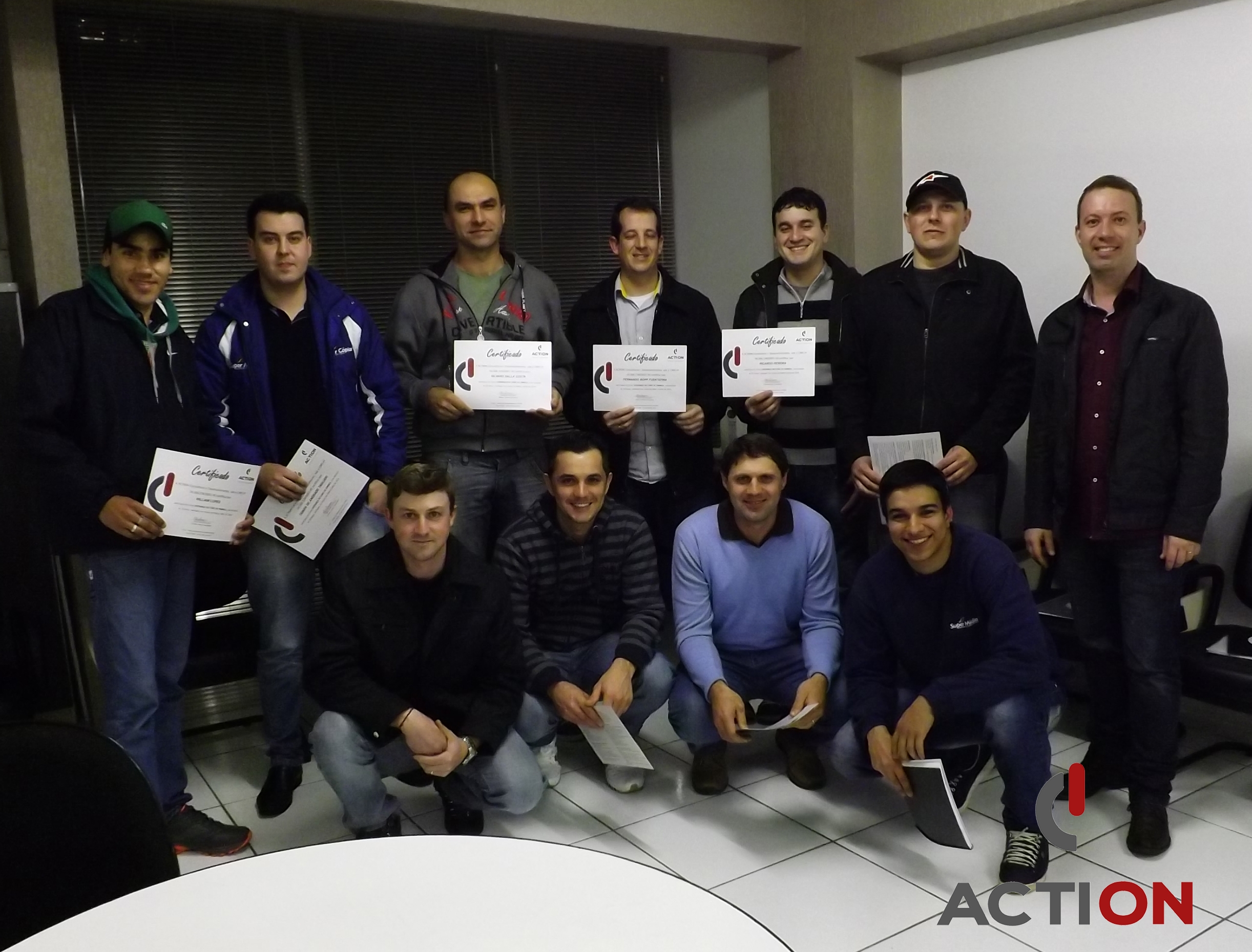 Realização do Curso Liderança no Chão de Fábrica