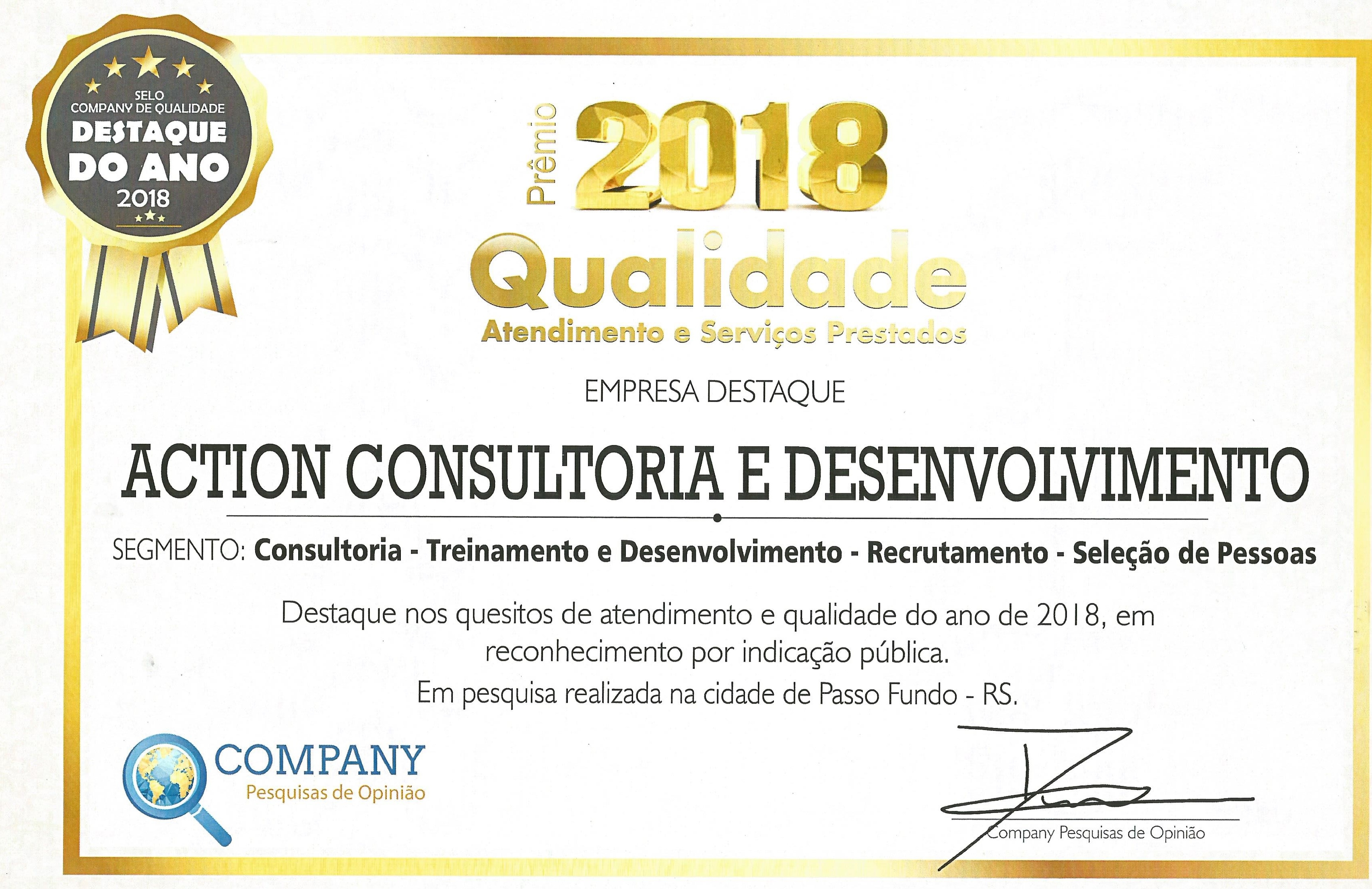Prêmio Destaque 2018